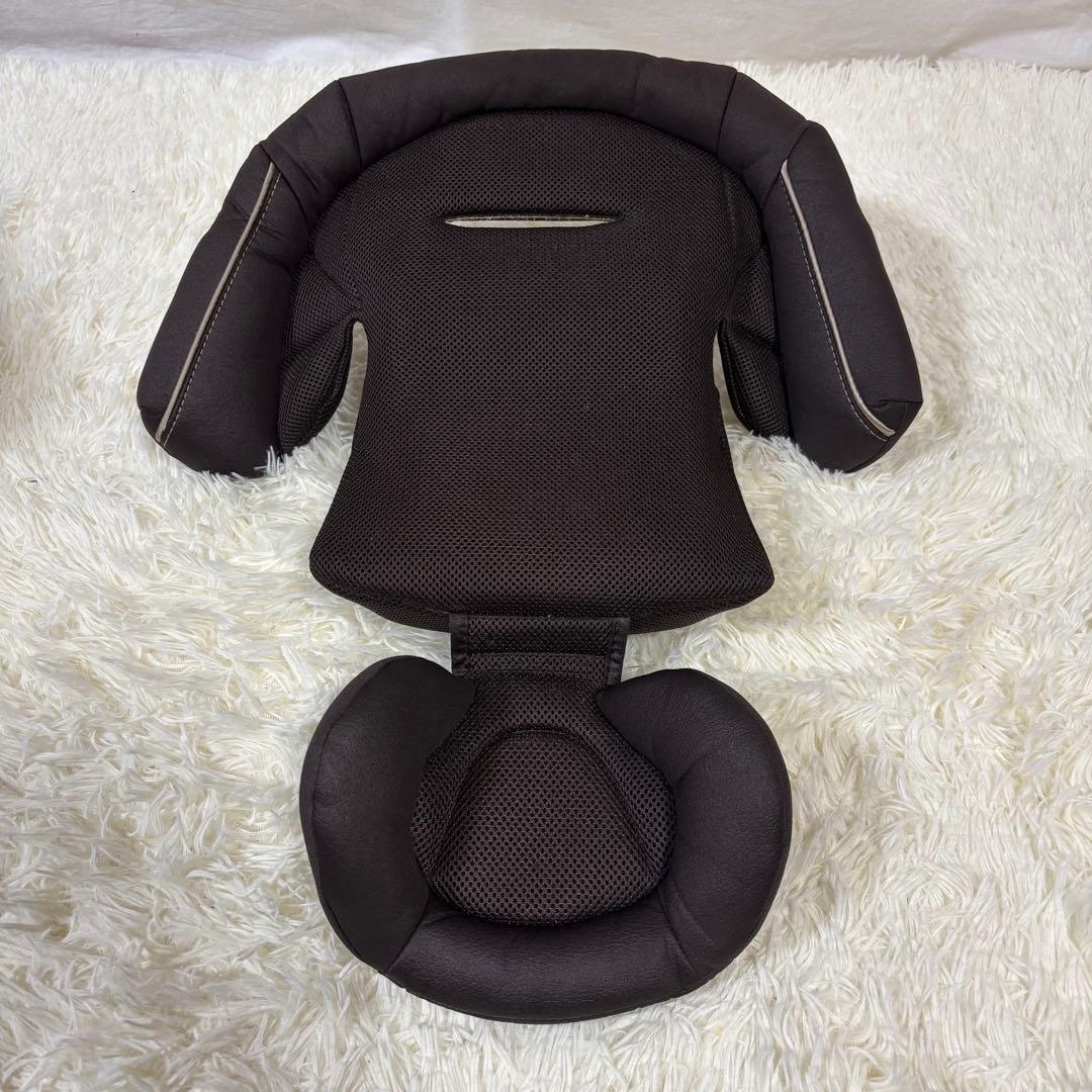 極美品　Combi ネルーム ISOFIX エッグショック NF-700 茶