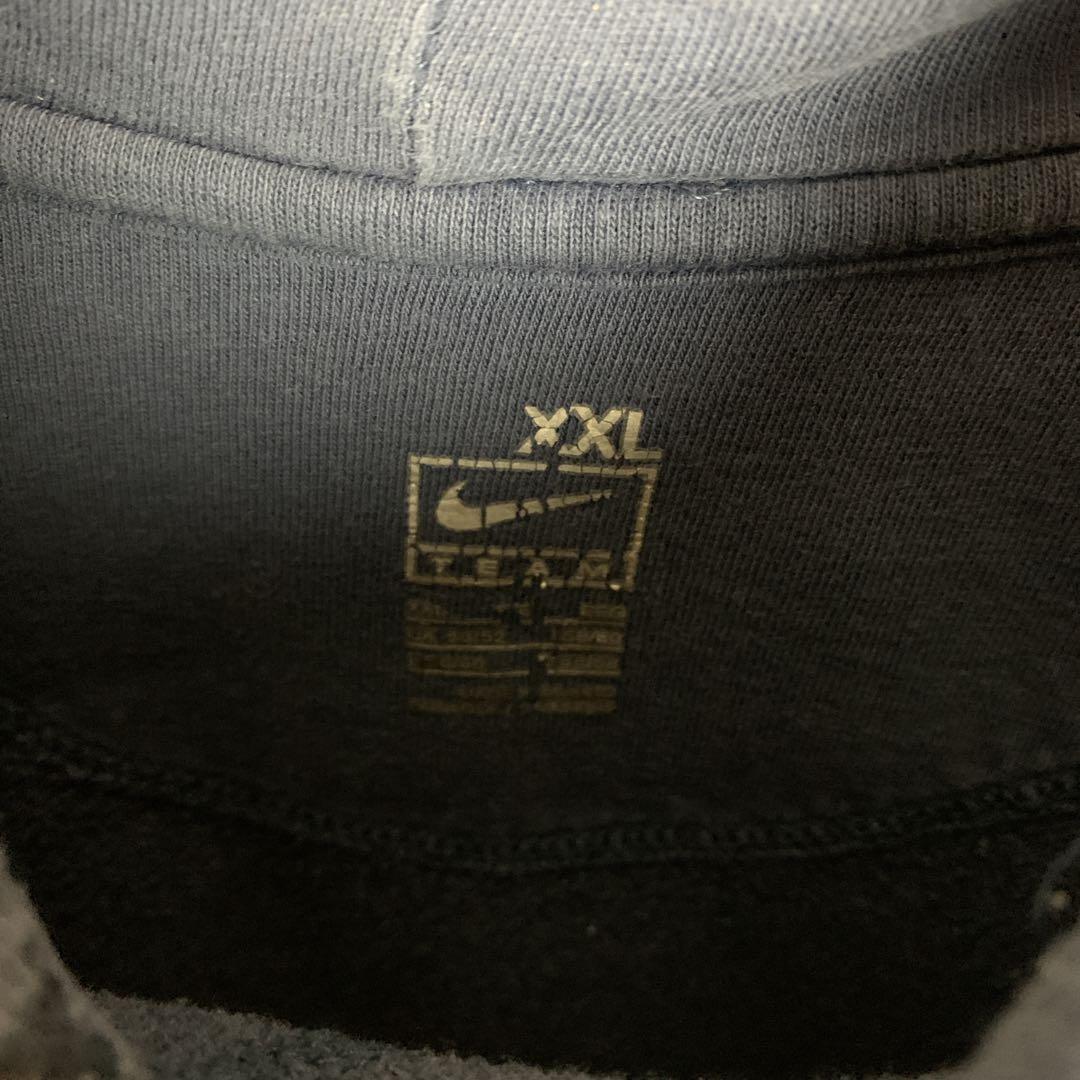 【即完モデル‼︎】NIKE☆XXL 刺繍 カレッジロゴ パーカー D28