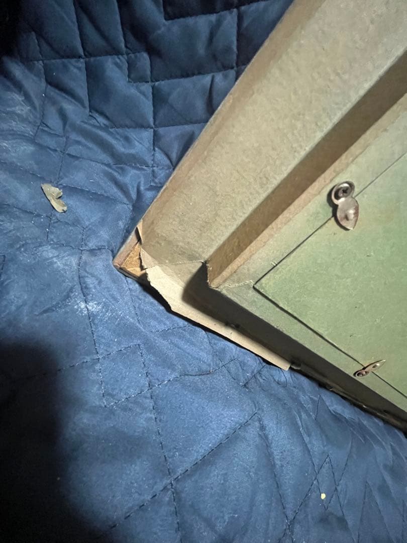 （引き取り専） 1975年　奥津国道　陽ざし　額縁付き　F10 油絵