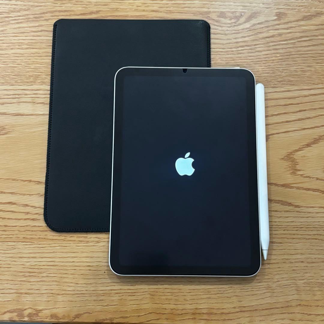 iPad mini第6世代Wi-Fiモデル【Apple Pencil付き】