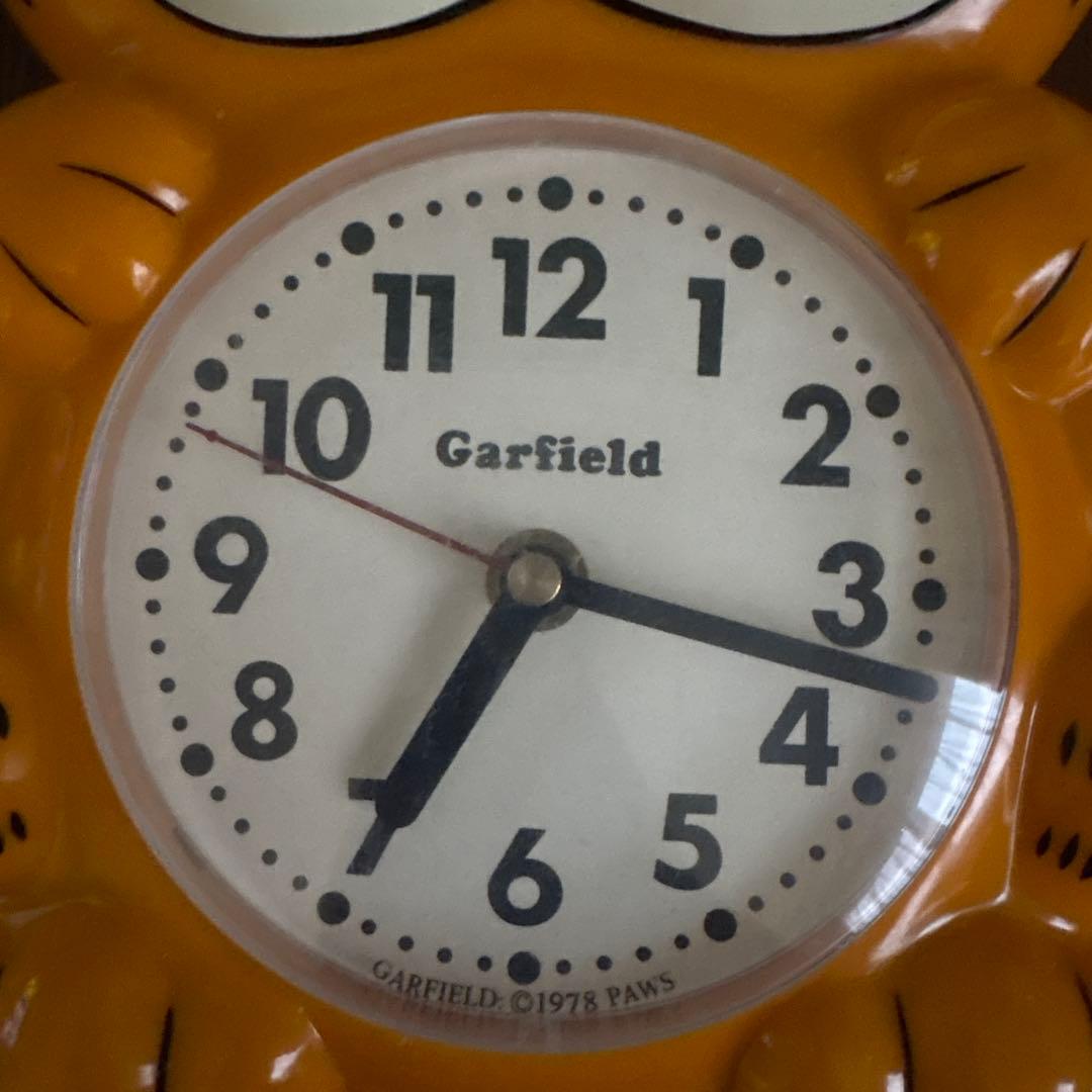 ガーフィールド　時計