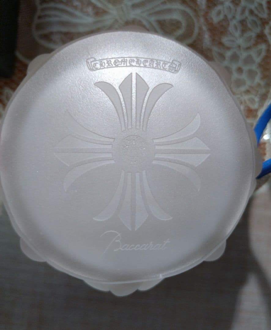 未使用美品クロムハーツバカラロックガラスタンブラーコスタ付き送料無料