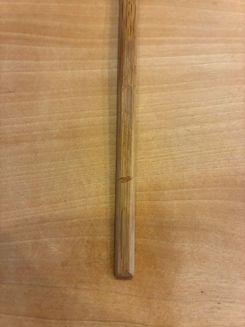 裏千家 15代鵬雲斎 汎叟玄室 自作 竹茶杓 銘:山彦 黒田正玄 淡々斎宗室