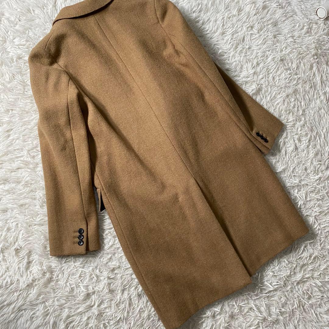 【美品】マーガレットハウエル　チェスターコート　ハリスツイードコラボ　別注　比翼