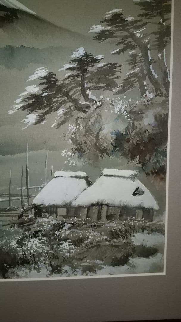 日本画水墨画⑮