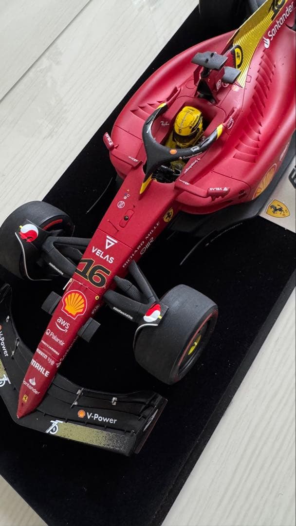 ルックスマートF1 1/18 フェラーリC.ルクレール イタリアGp2022