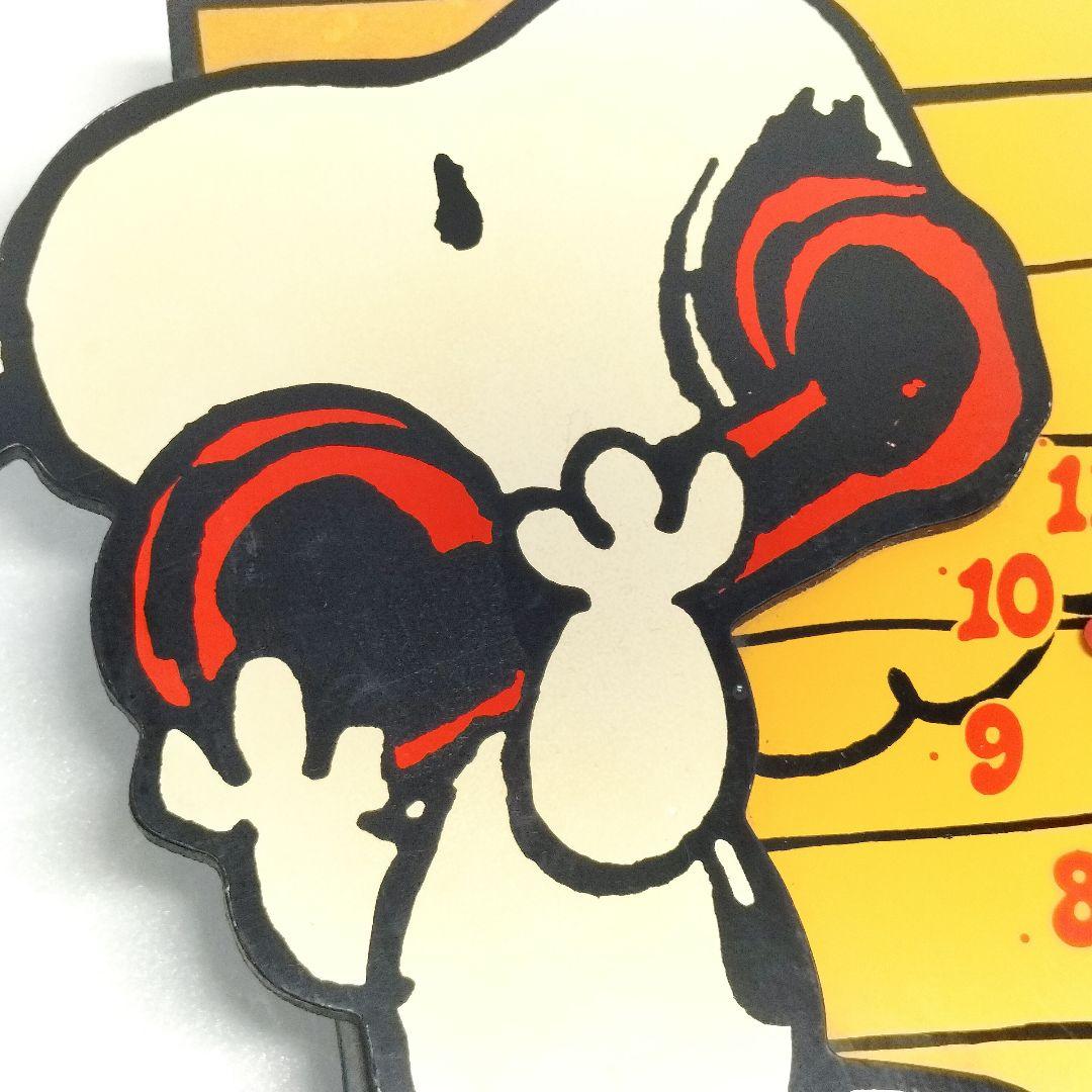 当時物 CITIZEN シチズン スヌーピー 振り子時計 レトロ クロック