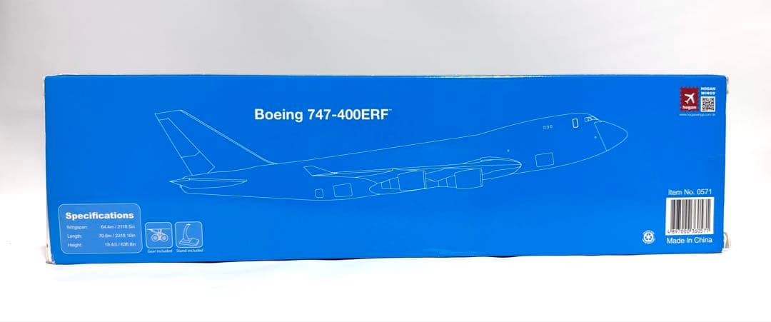 hogan 1/200 B747-400ERF KLMカーゴ