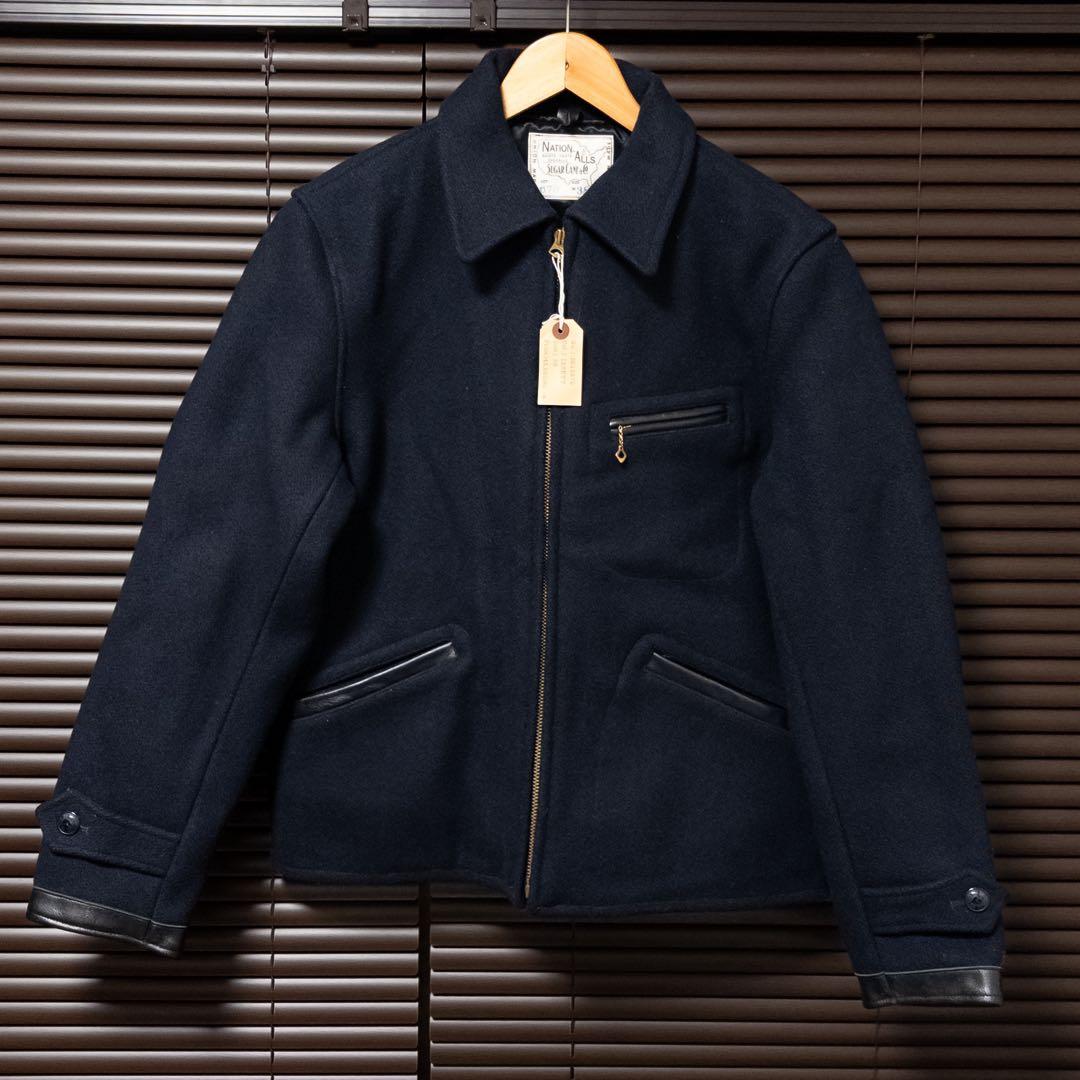 シュガーケーン 30オンス ウールメルトン スポーツジャケット　38