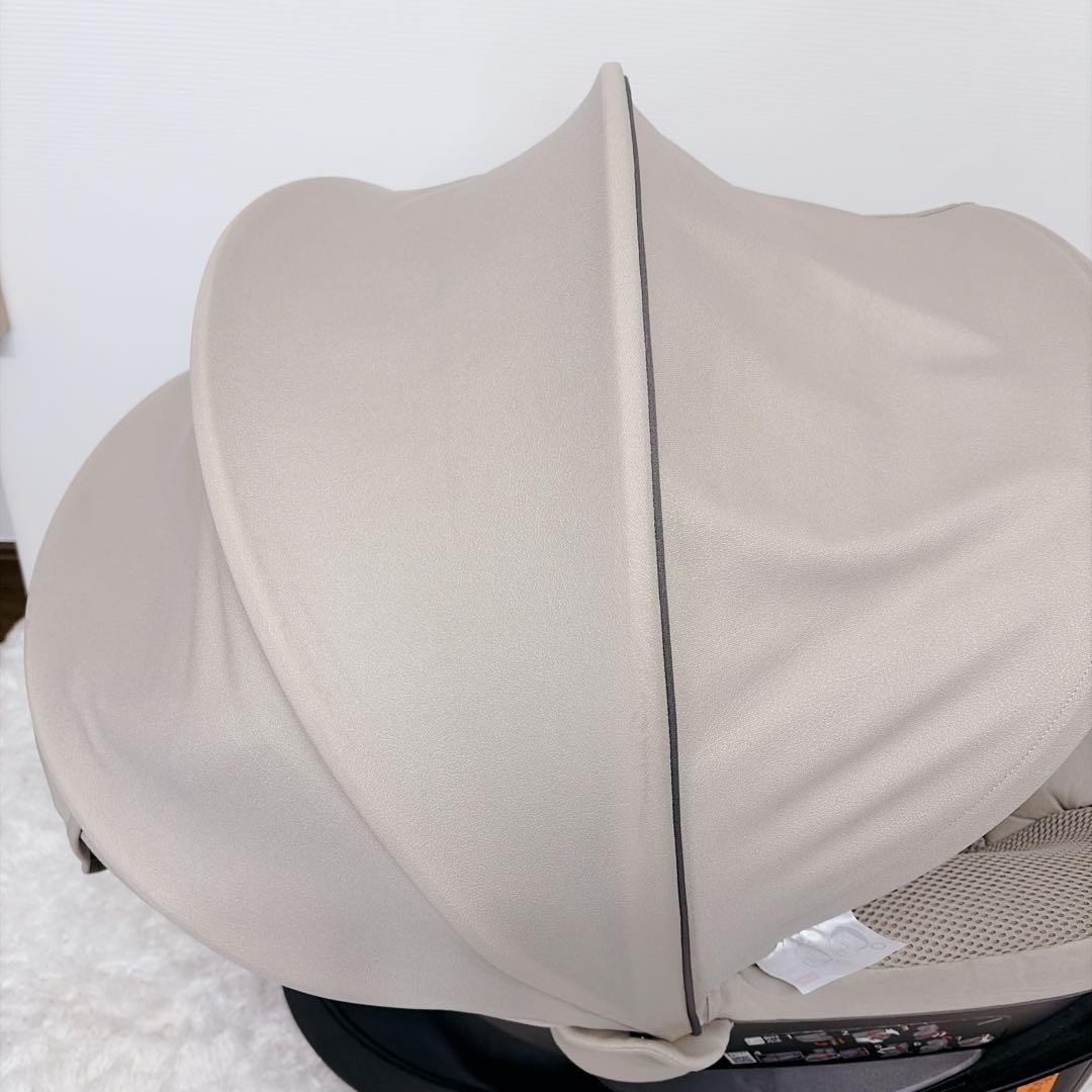 【美品】エールベベ　チャイルドシート 　クルット5s 　グランス　360°回転