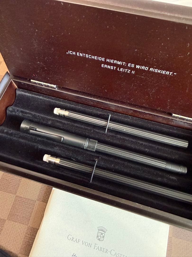 ライカ、FABER-CASTELL ファーバーカステル限定鉛筆セット