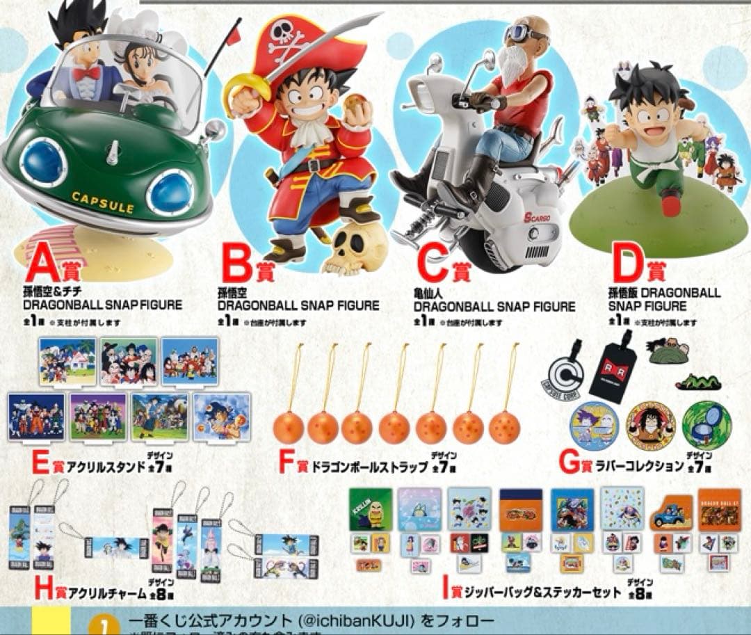 一番くじ　ドラゴンボールsnap collection2 1ロット