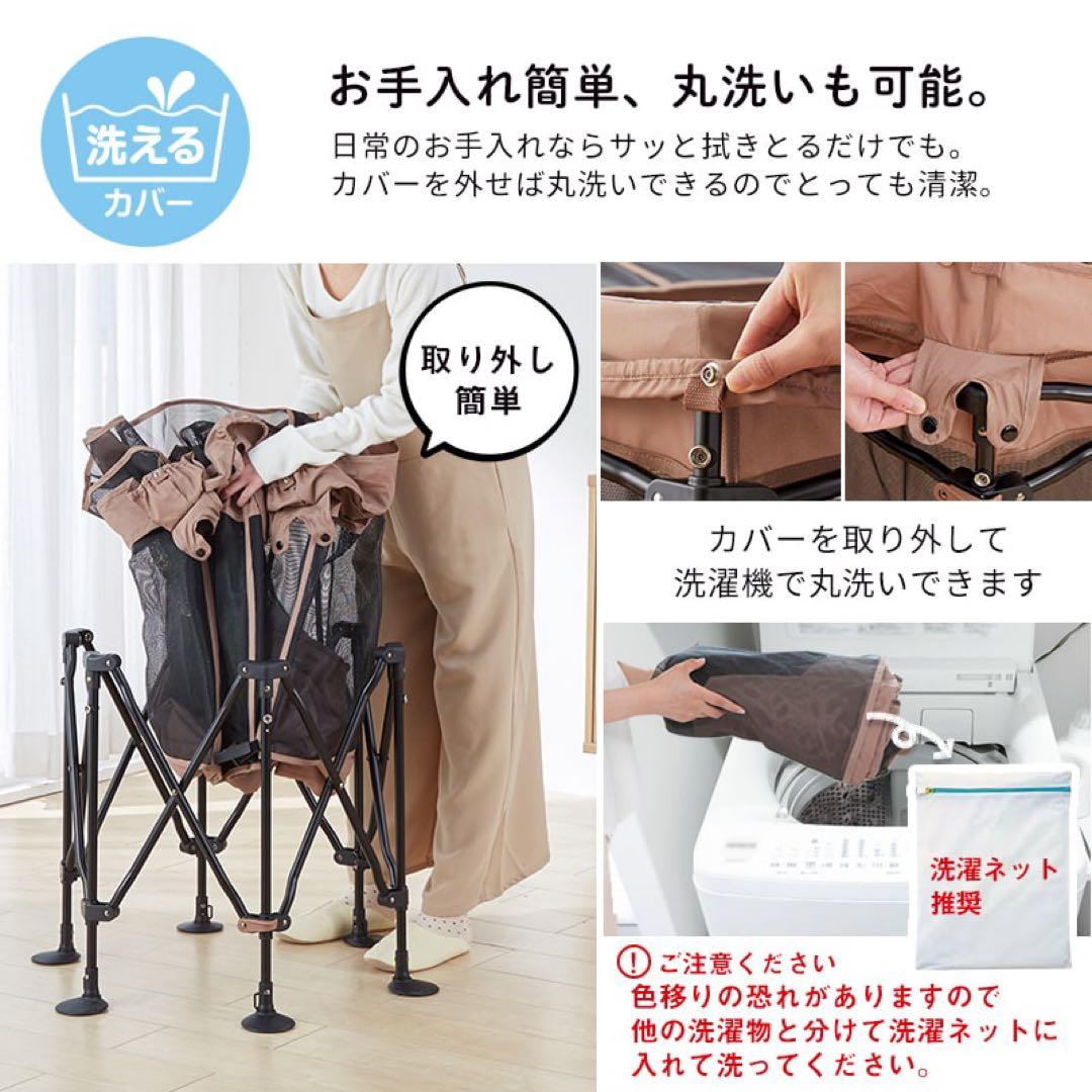 PET SELECT たためて洗えるペットサークル L ブラウン