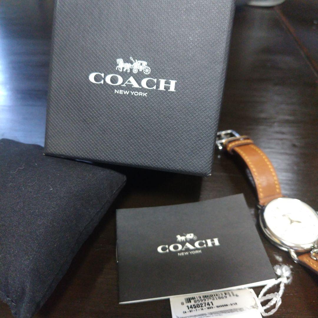 COACH 時計 ブラウンレザー　36mm　14502741 新品未使用
