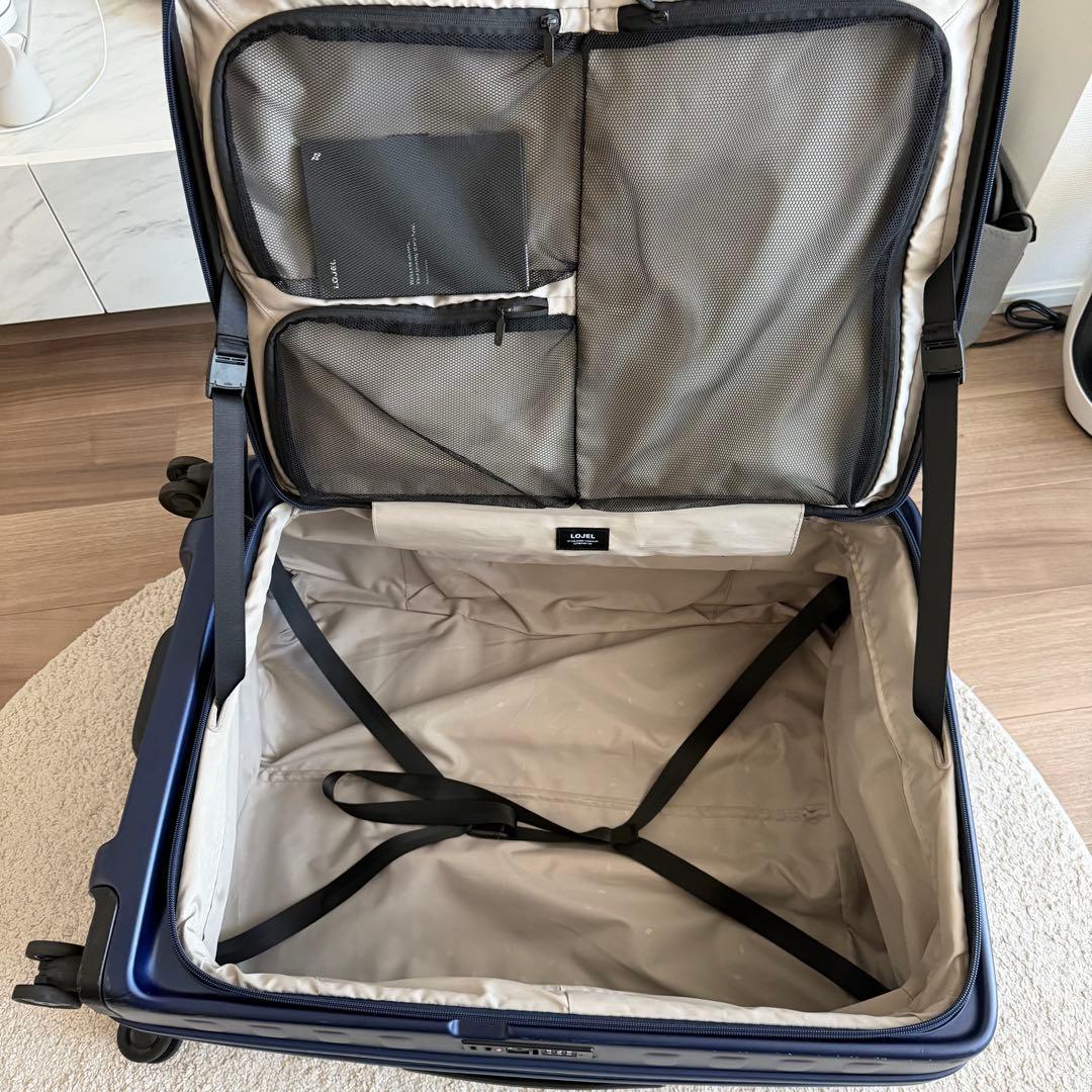 LOJEL Cubo L 100ℓロジェール　スーツケース　キューボ ネイビー