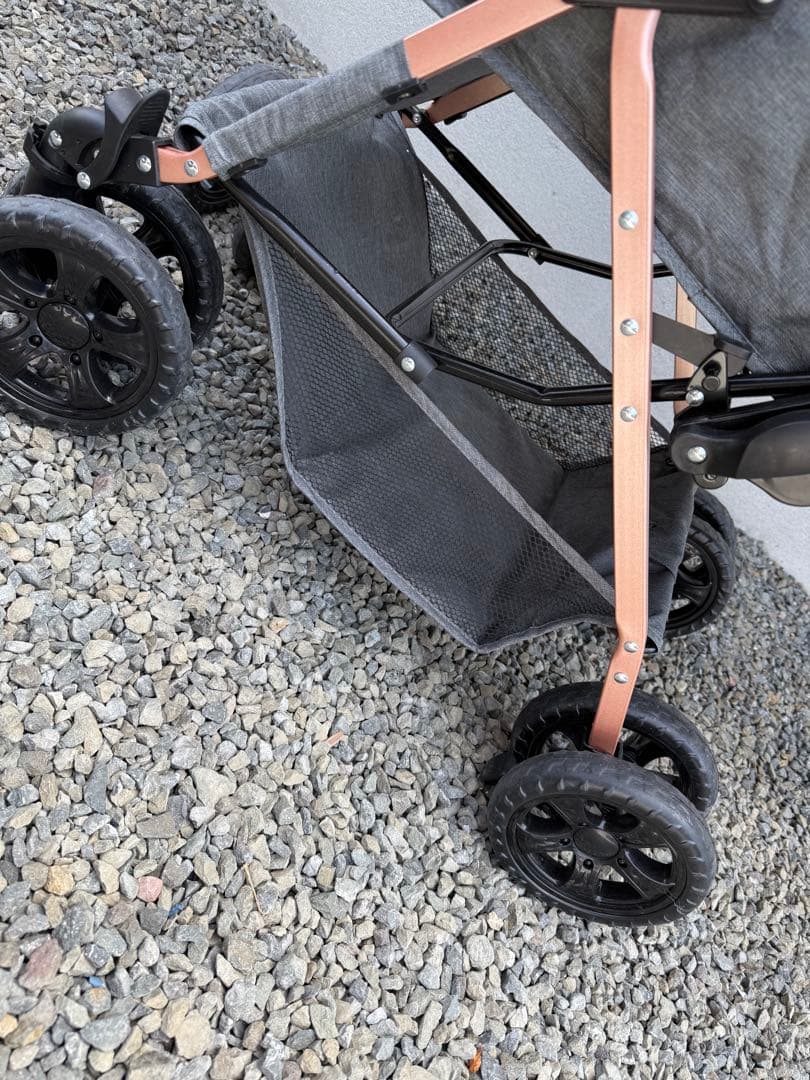 BlaHoo ペットカート グレー