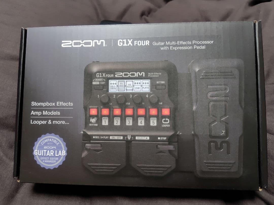 ZOOM G1XFOUR EXペダル付きマルチエフェクター