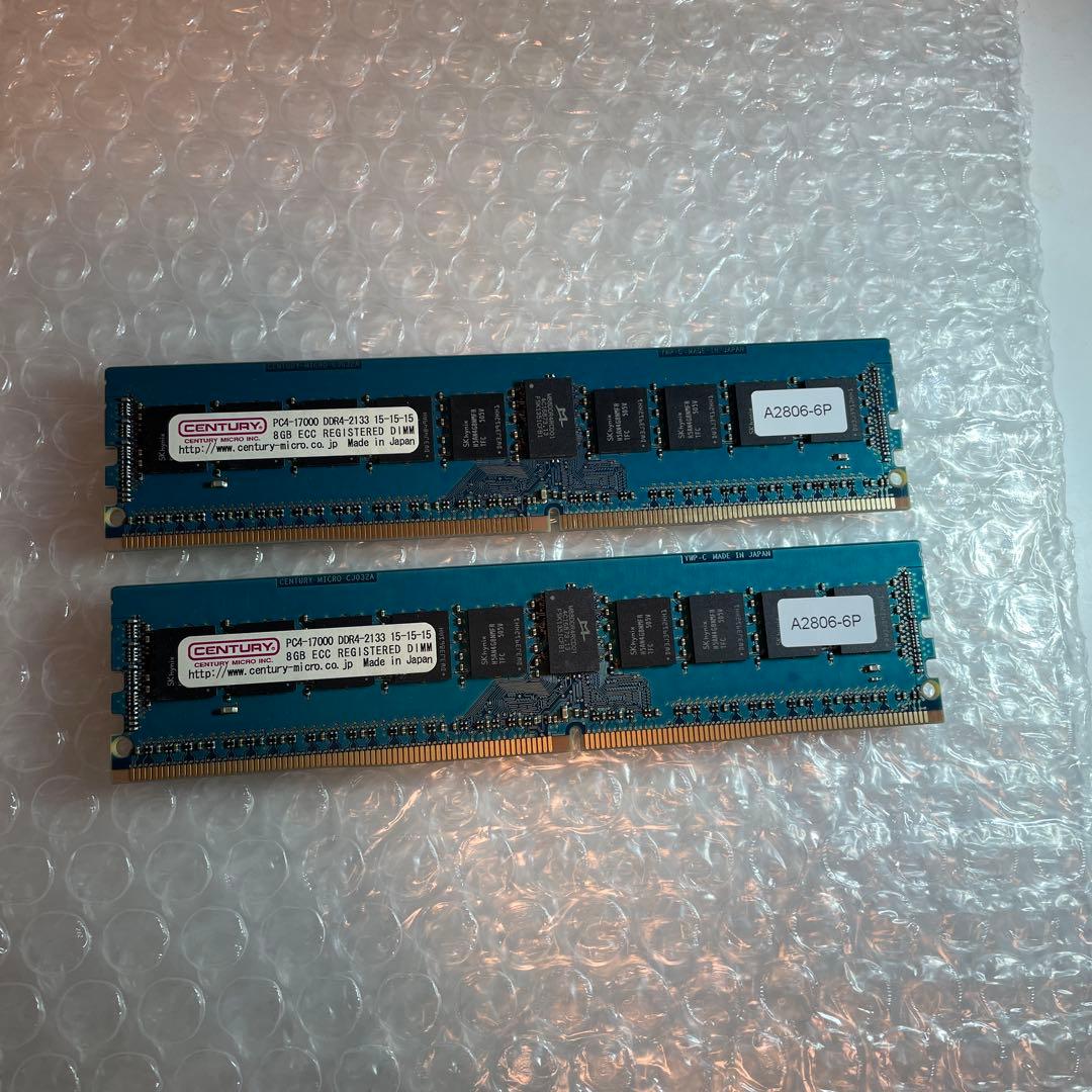 CENTURY MICRO PC4-17000 8GB 2枚組