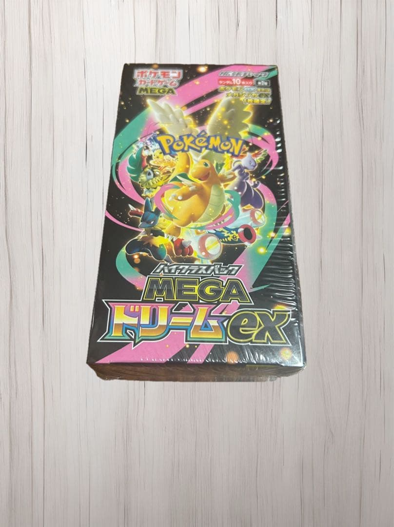 ポケモンカードゲーム MEGAドリームEX シュリンク付き