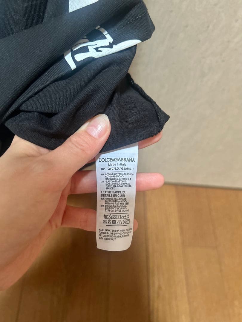 ✨希少✨DOLCE & GABBANA ハート柄 Tシャツ48