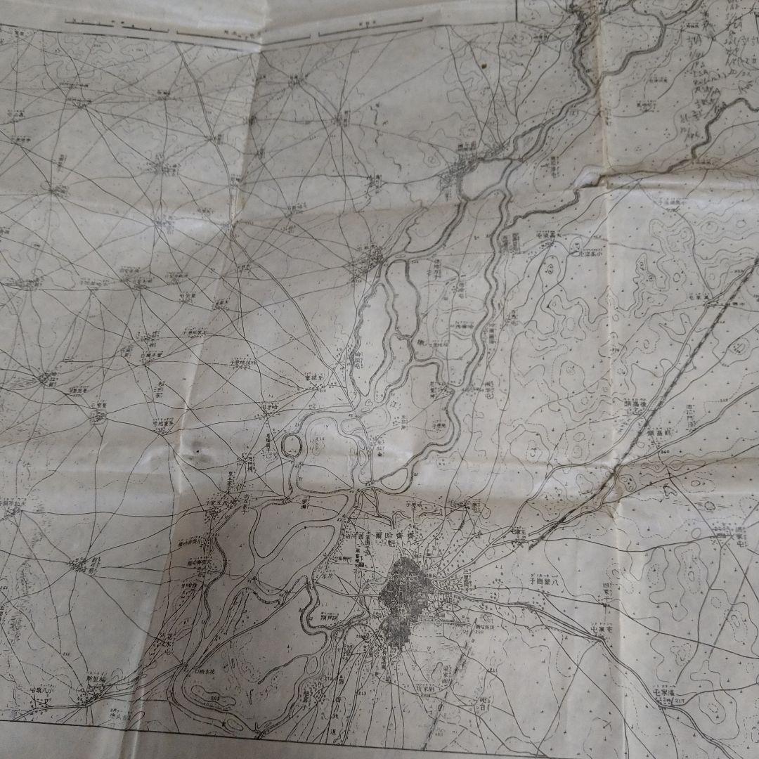 旧日本軍 作戦図 当時物 日中戦争 戦時中 支那事変 満州国 日本軍