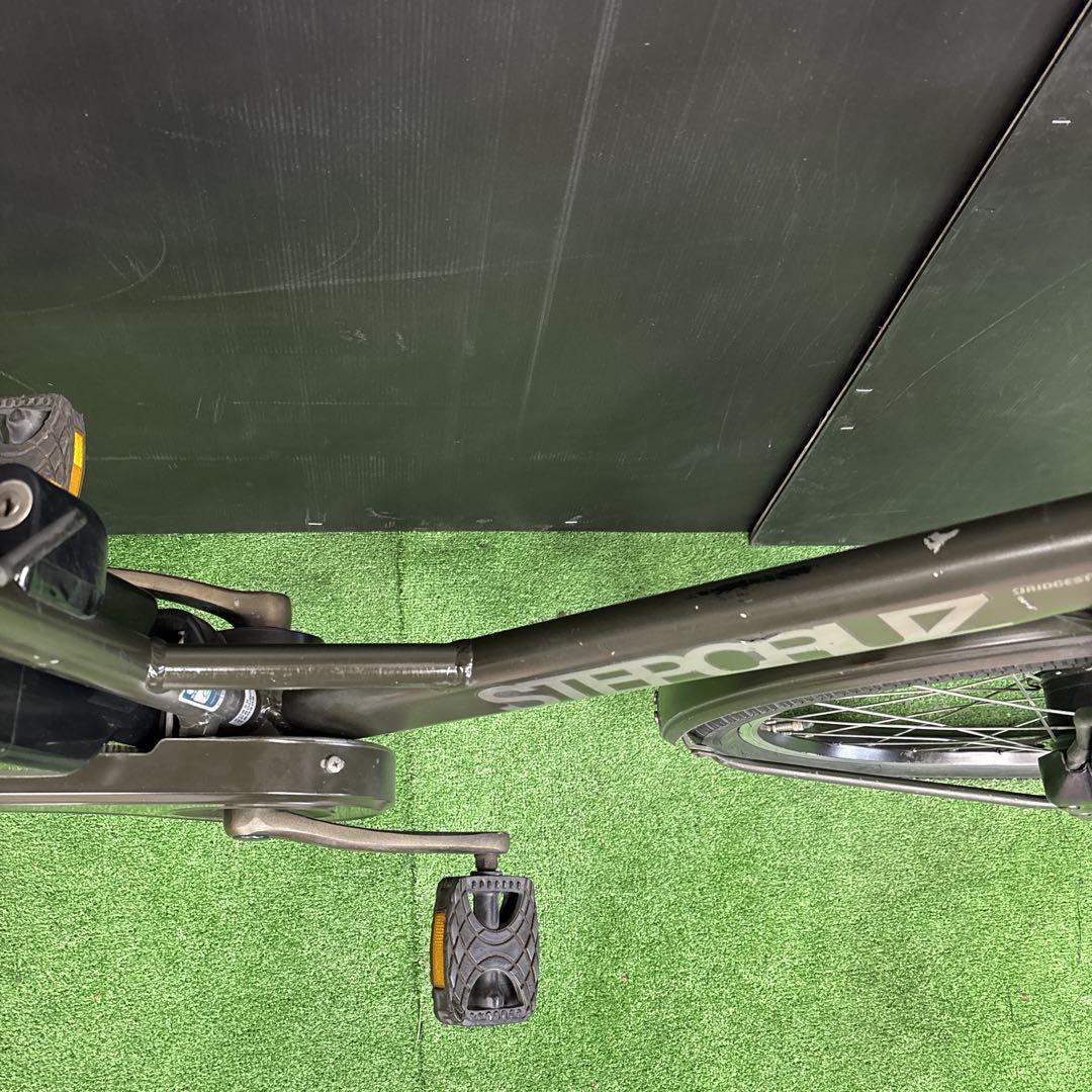 電動自転車 BS STEP CRUZ カーキ　11