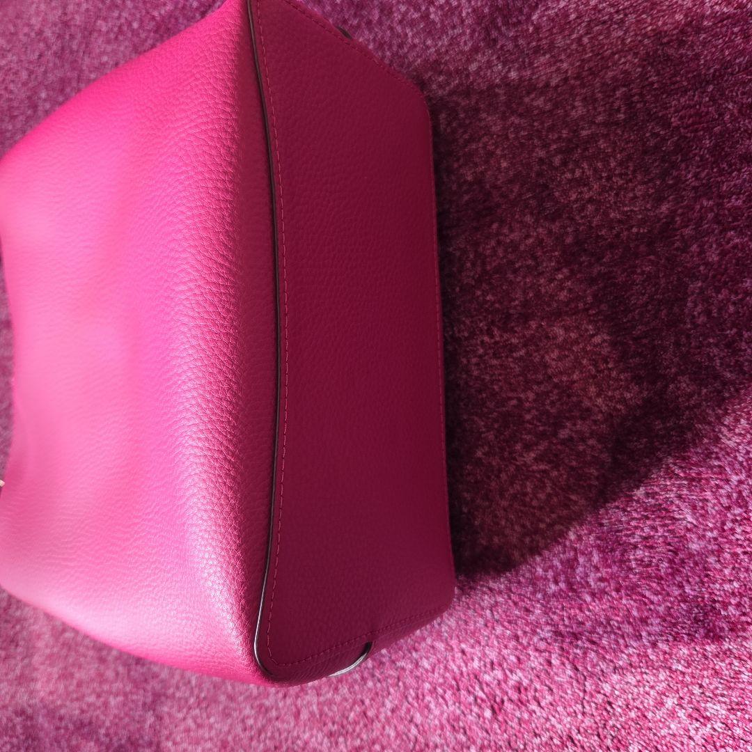 メルハナさん専用　[美品] COACH　ピンク レザー ショルダーバッグ