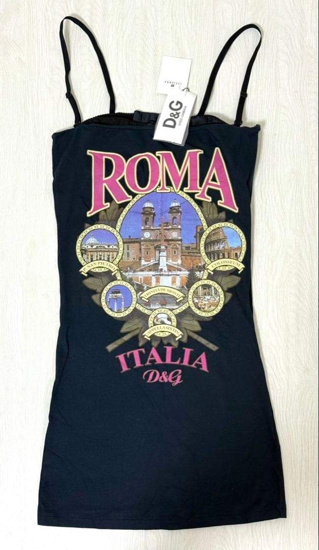 D&G 安室奈美恵 PV着用モデル♪ タグ付き ベアワンピ ドルガバ