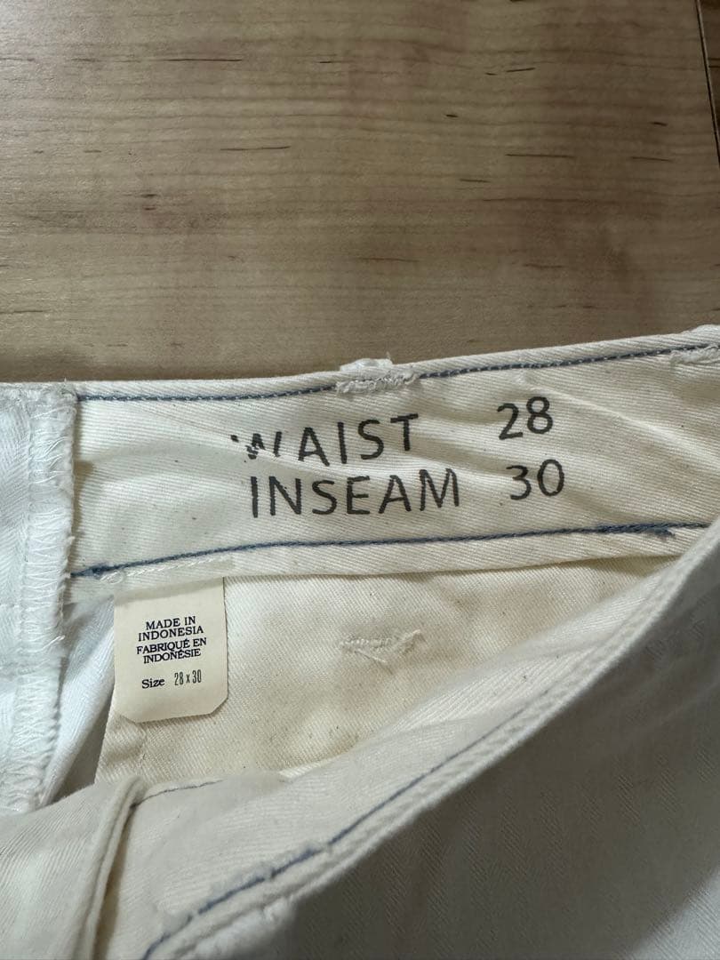 DoubleRL ヘリンボーンコットンオフィサーズパンツ