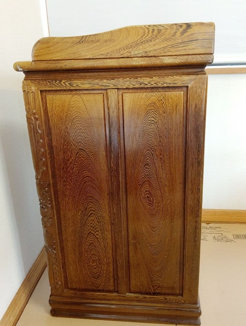 木彫コーナーラック