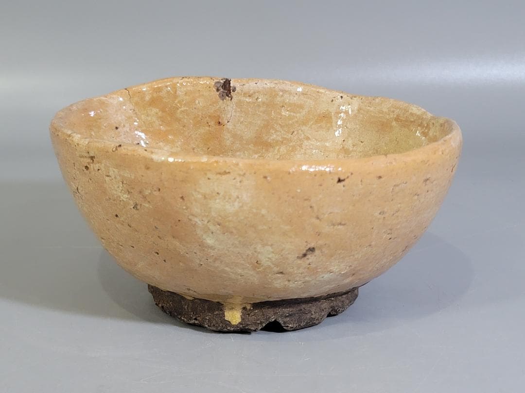 茶道具 古萩 沓茶碗 時代物 DT252