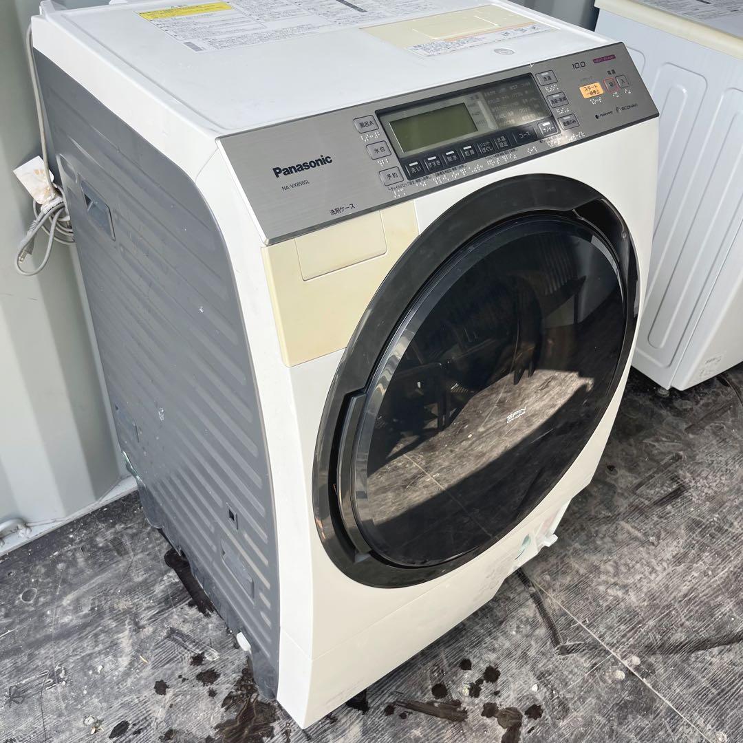 199取付無料！完動品 パナソニック熱乾燥搭載！高性能10kgドラム式洗濯機