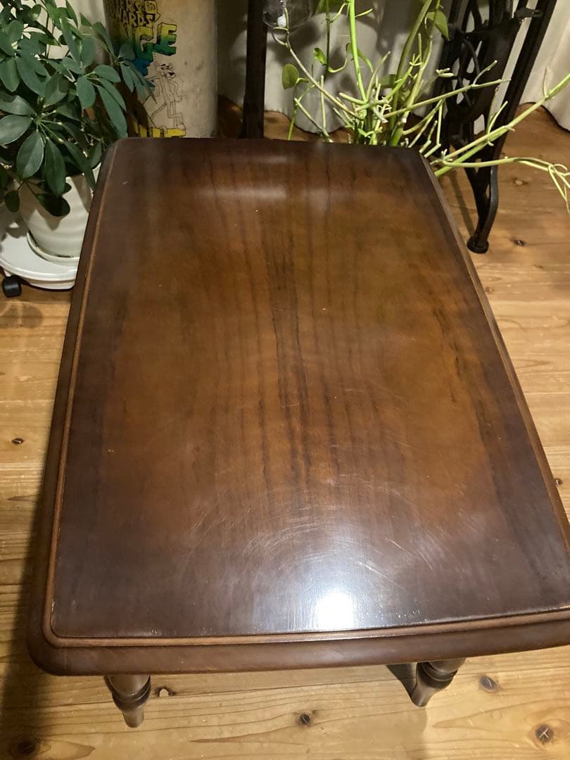 カリモク　アンティークサイドテーブル　コーヒーテーブル②