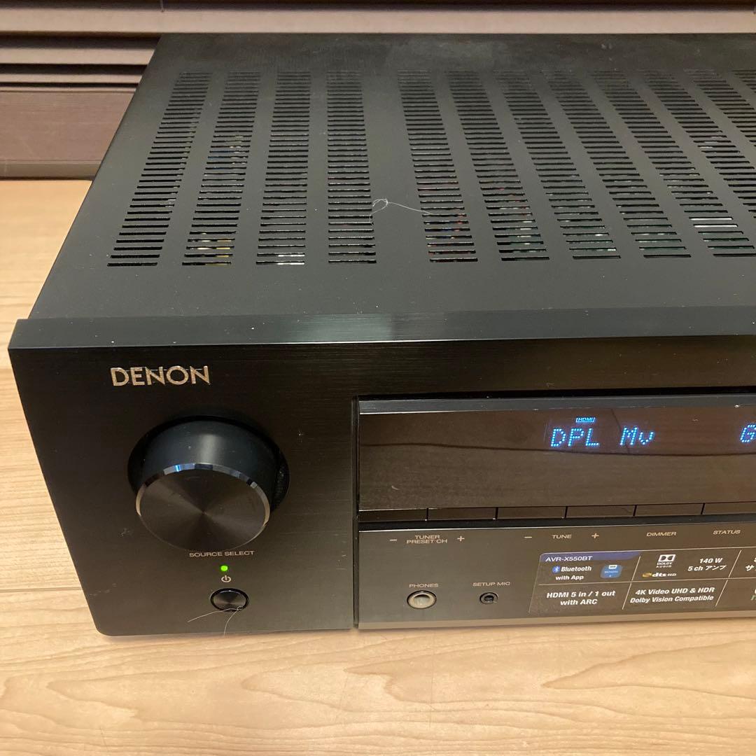 DENON AVR-X550BT AVサラウンドレシーバー デノン AVアンプ