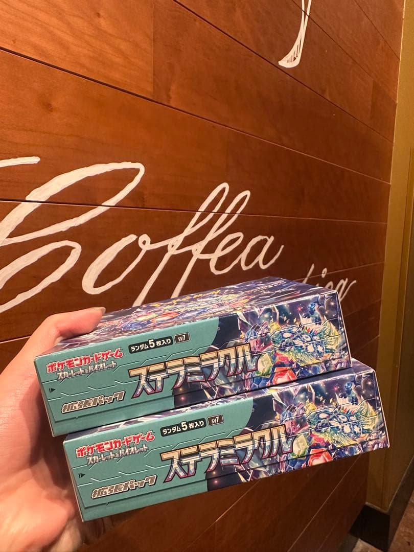 シュリンクなし】 2 boxポケモンカードゲーム 「ステラミラクル」ボックス