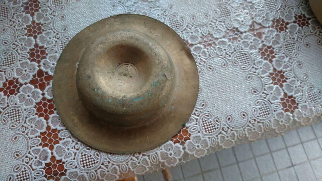 骨董品 銅 皿 灰皿