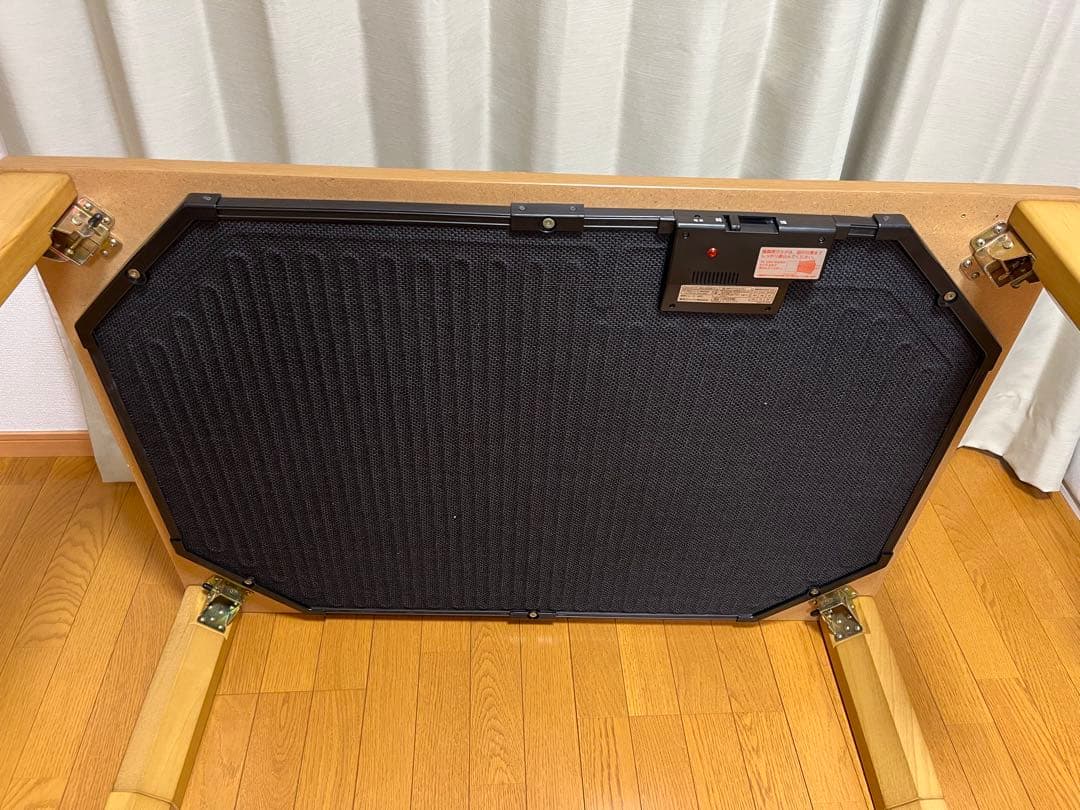 美品　こたつテーブル フラットヒーター