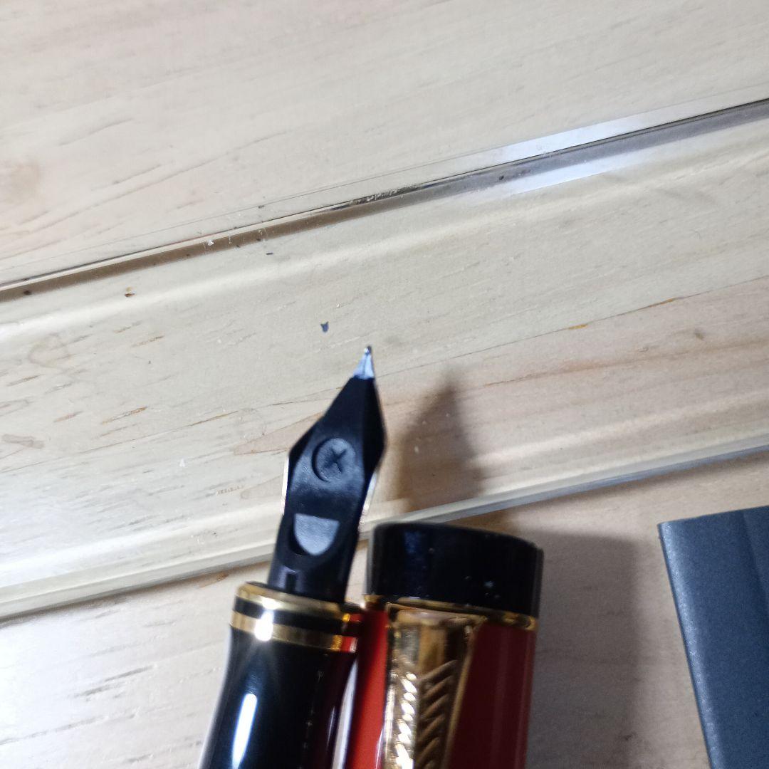 Parker Duofold 万年筆 赤