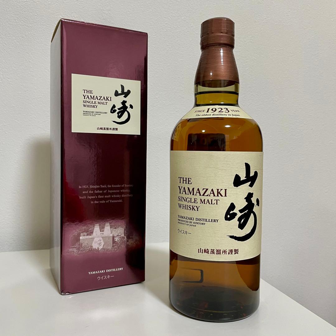 山崎 シングルモルトウイスキー 700ml 43%