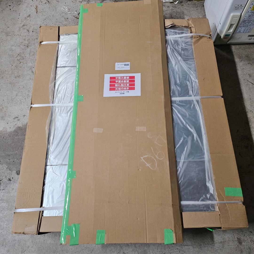 【直接引取限定】洗面化粧台ミラー 鏡 120cm タカラスタンダード おまけ付き