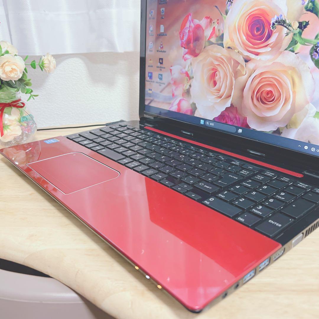 激安、windows11、SSD、ワインレッド、オフィス2021、すぐに使える