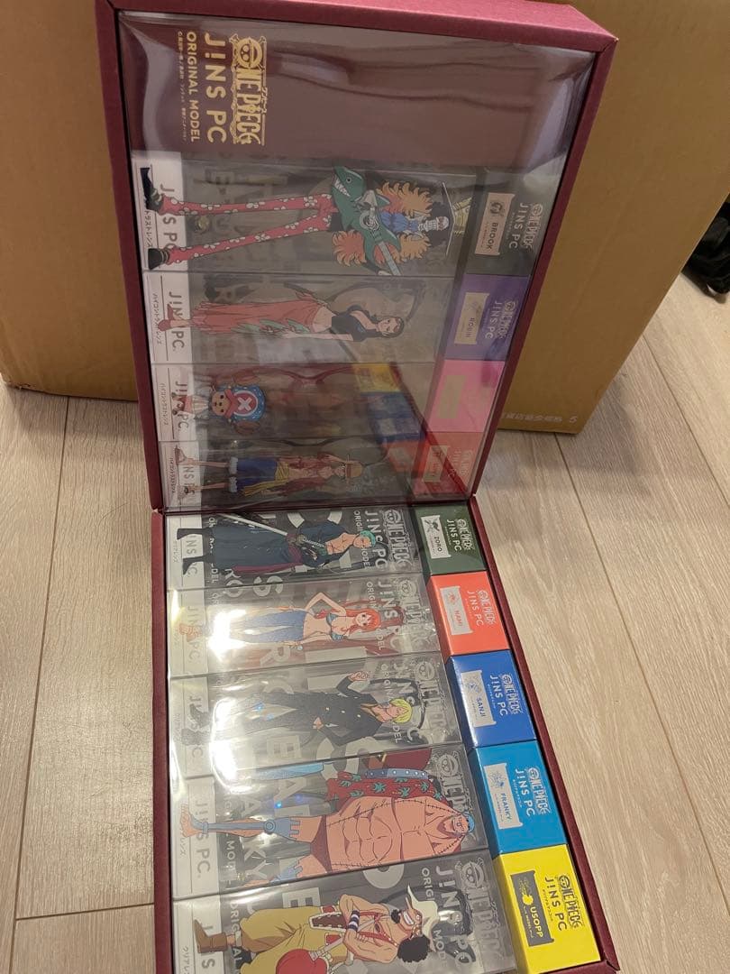 JINS PC コンプリートボックスワンピースオリジナルモデル 限定　新品