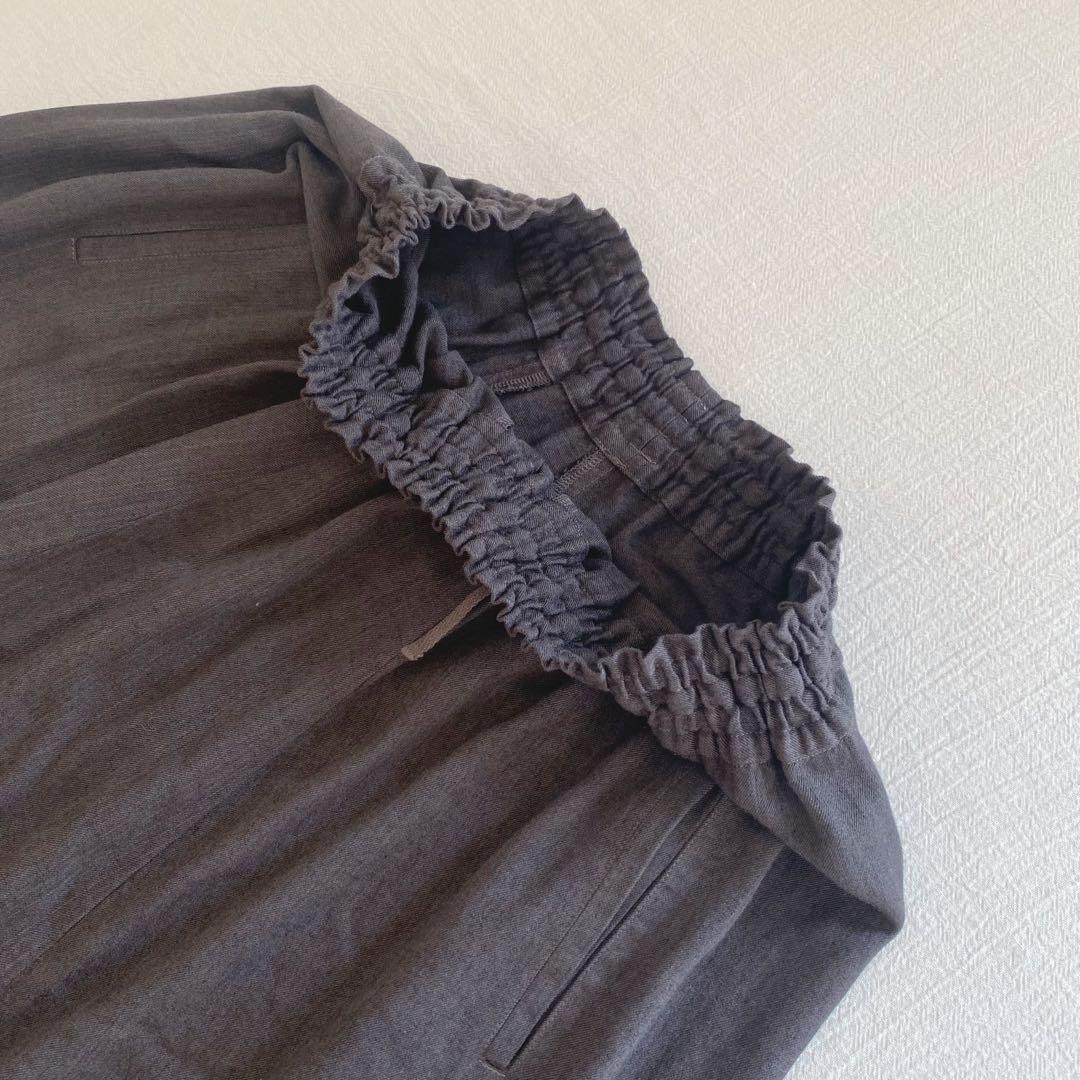 新品タグ付き 中川政七商店 *△∴ バンブーウール サルエルパンツ