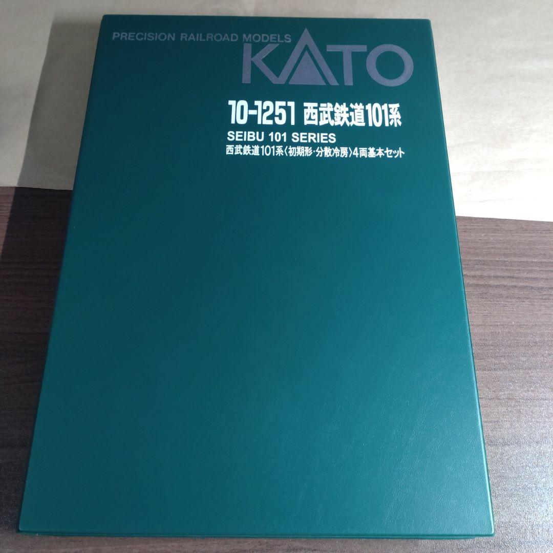 KATO 10−1251 西武鉄道101系〈初期型・分散冷房〉4両　室内灯入