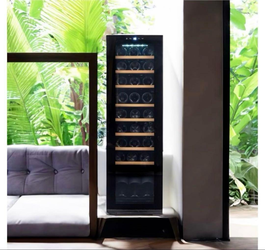 ワインセラー 27本収納 幅34.5cm 訳あり新品　未開封