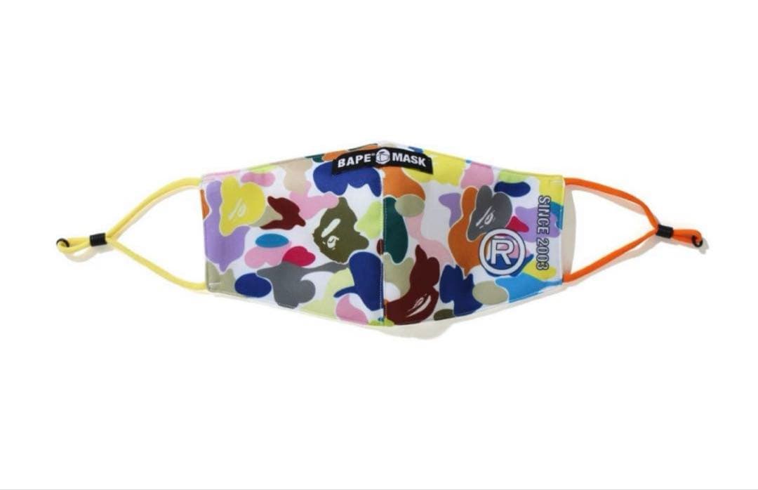 BAPE 1ST / ABC / MULTI CAMO MASK (4個セット)