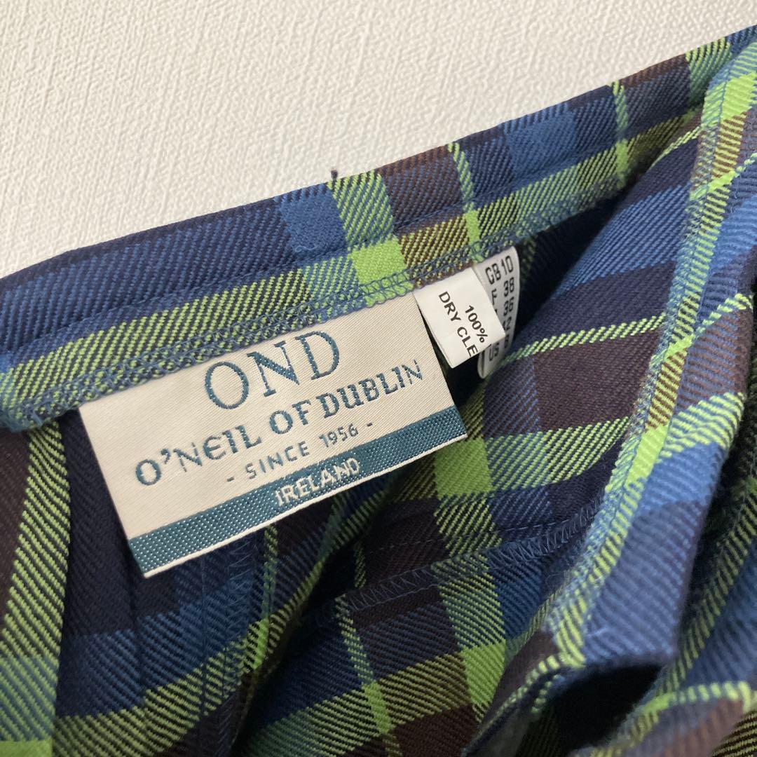 ＜O´NEIL of DUBLIN＞ミックス プリーツ スカート