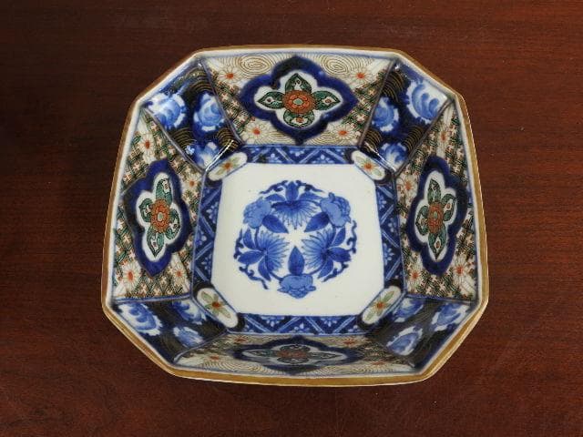 伊万里　色絵鉢　江戸時代　M964