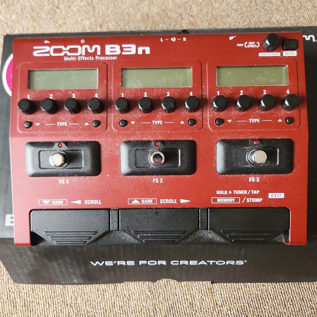 ZOOM B3n マルチエフェクトプロセッサー