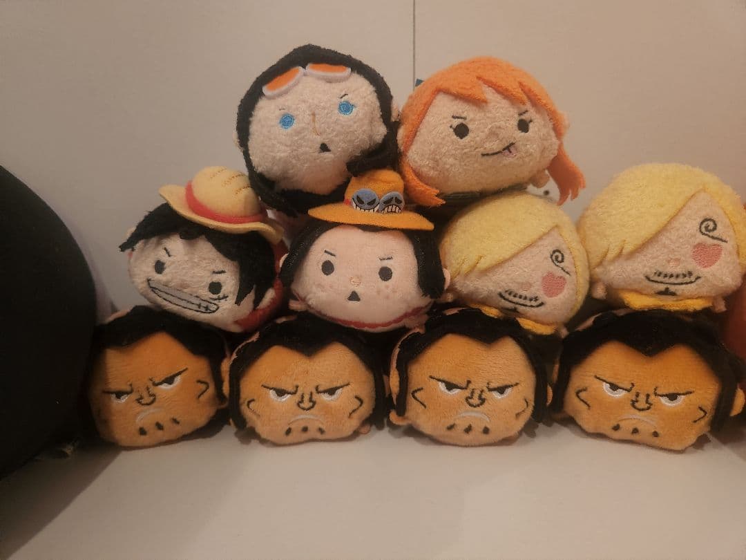 ワンピース　ムギムギおてだまクッションまとめ売り